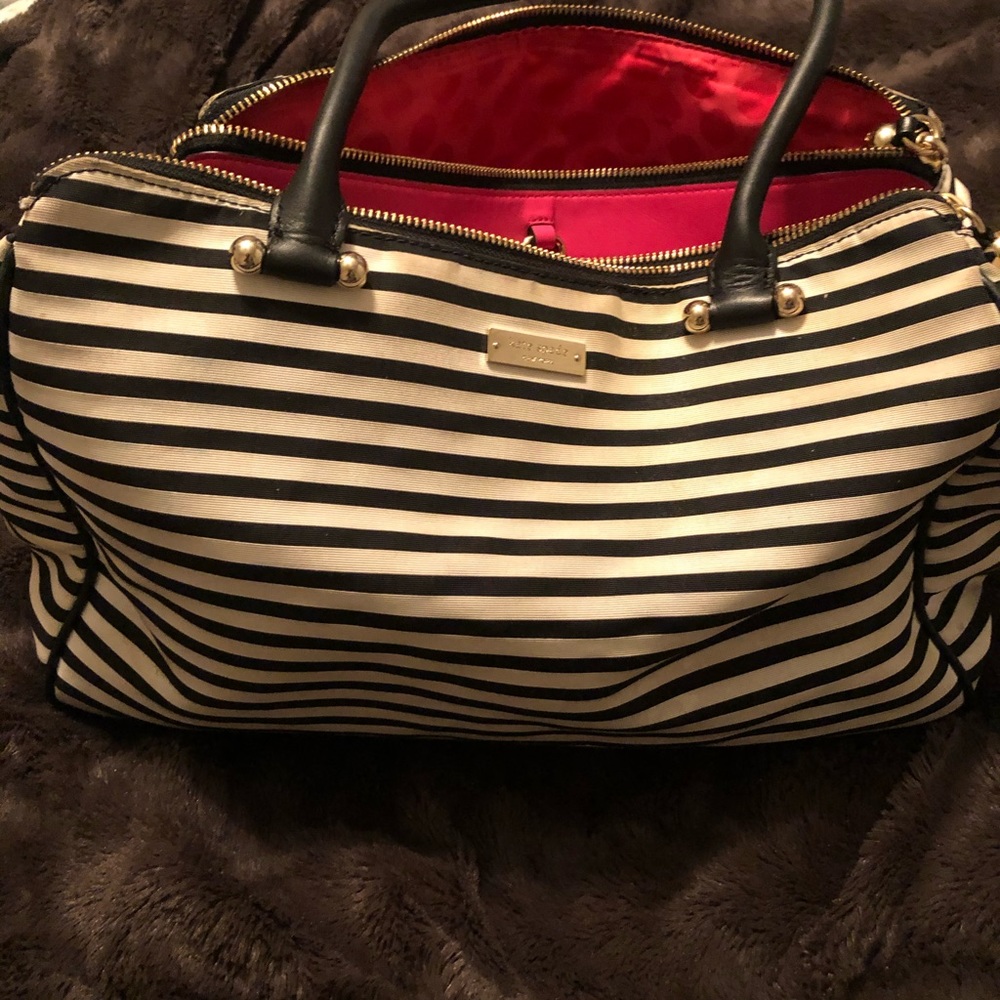 Kate Spade Blue and White Purse